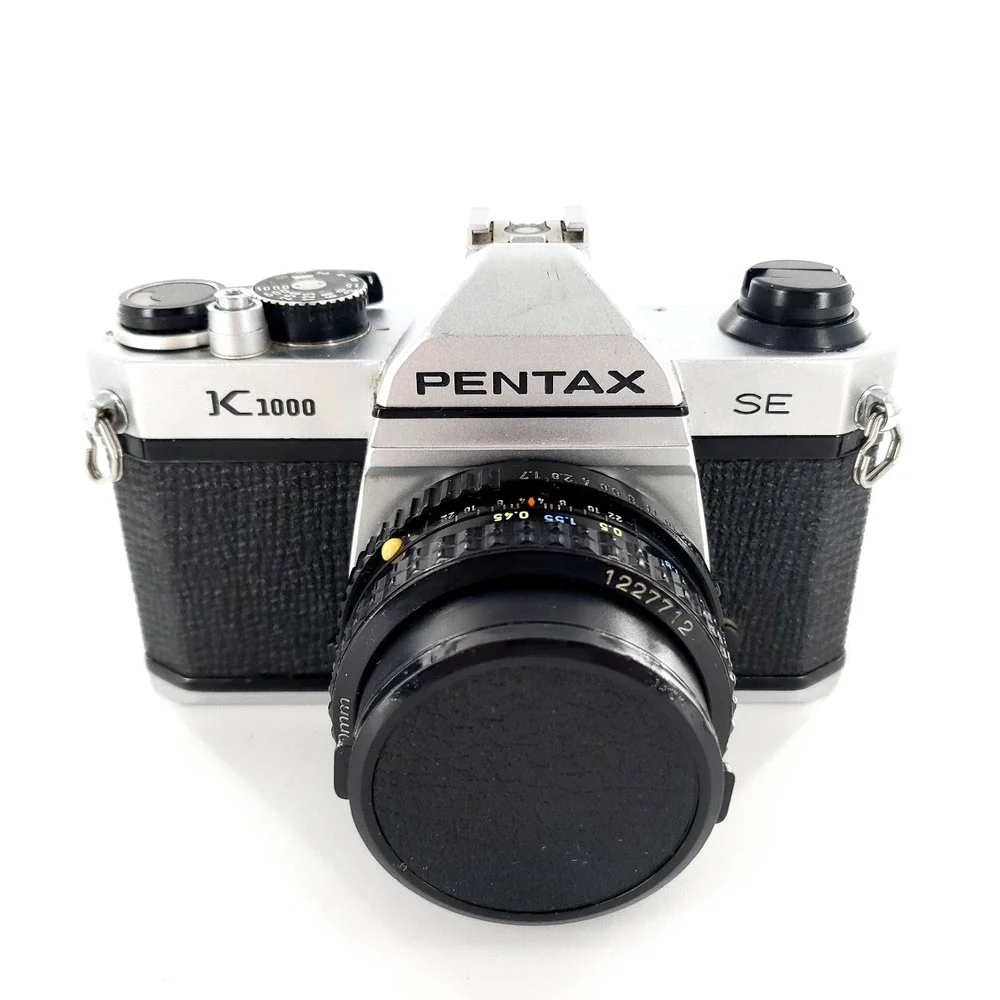 Pentax K1000 SE SLR Film Camera w/ SMC 50mm f/1.7 Lens ***FUNGUS*** Tested Works